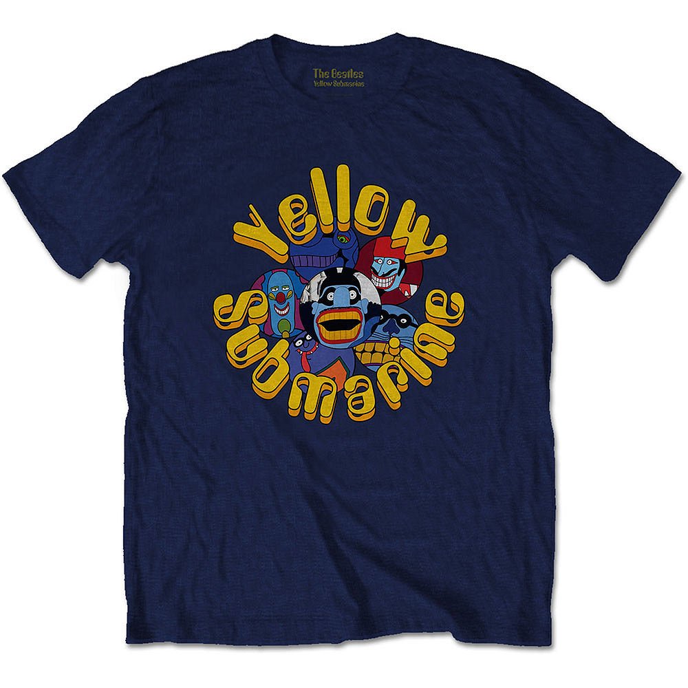 THE BEATLES ビートルズ (結成 65周年 ) - Yellow Submarine Baddies / Tシャツ / メンズ - PGS